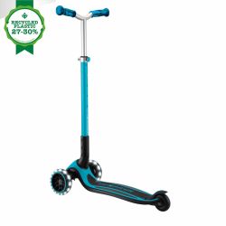 Trotineta Globber ACE LIGHTS ghidon reglabil 5 nivele greutate maxima 100 kg rulmenti ABEC 9 culoare albastra(1)