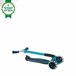 Trotineta Globber ACE LIGHTS ghidon reglabil 5 nivele greutate maxima 100 kg rulmenti ABEC 9 culoare albastra(5)