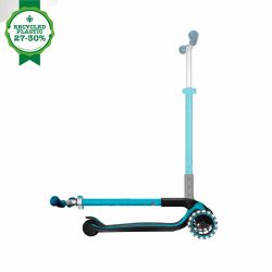 Trotineta Globber ACE LIGHTS ghidon reglabil 5 nivele greutate maxima 100 kg rulmenti ABEC 9 culoare albastra(11)