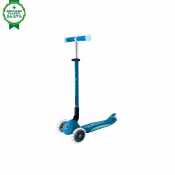 Trotineta Globber Elite Glow ghidon ajustabil 4 nivele pliabila rulmenti ABEC 9 culoare albastru(11)