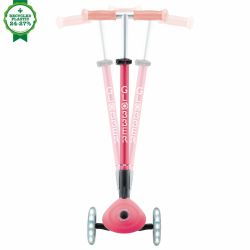 Trotineta Globber Elite Glow ghidon ajustabil 4 nivele pliabila rulmenti ABEC 9 culoare albastru(7)