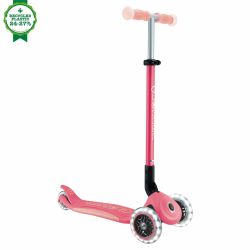 Trotineta Globber Elite Glow ghidon ajustabil 4 nivele pliabila rulmenti ABEC 9 culoare albastru(8)