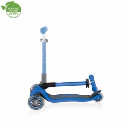 Trotineta Globber JUNIOR PLIABILA ghidon ajustabil 3 nivele greutate maxima 50 kg rulmenti ABEC 5 culoare albastra(4)