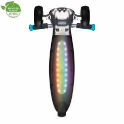 Trotineta Globber ULTIMUM LIGHTS pentru copii adolescenti si adulti ghidon reglabil pe 6 nivele greutate maxima 100 kg rulmenti ABEC 9(2)