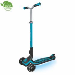 Trotineta Globber ULTIMUM LIGHTS pentru copii adolescenti si adulti ghidon reglabil pe 6 nivele greutate maxima 100 kg rulmenti ABEC 9(6)