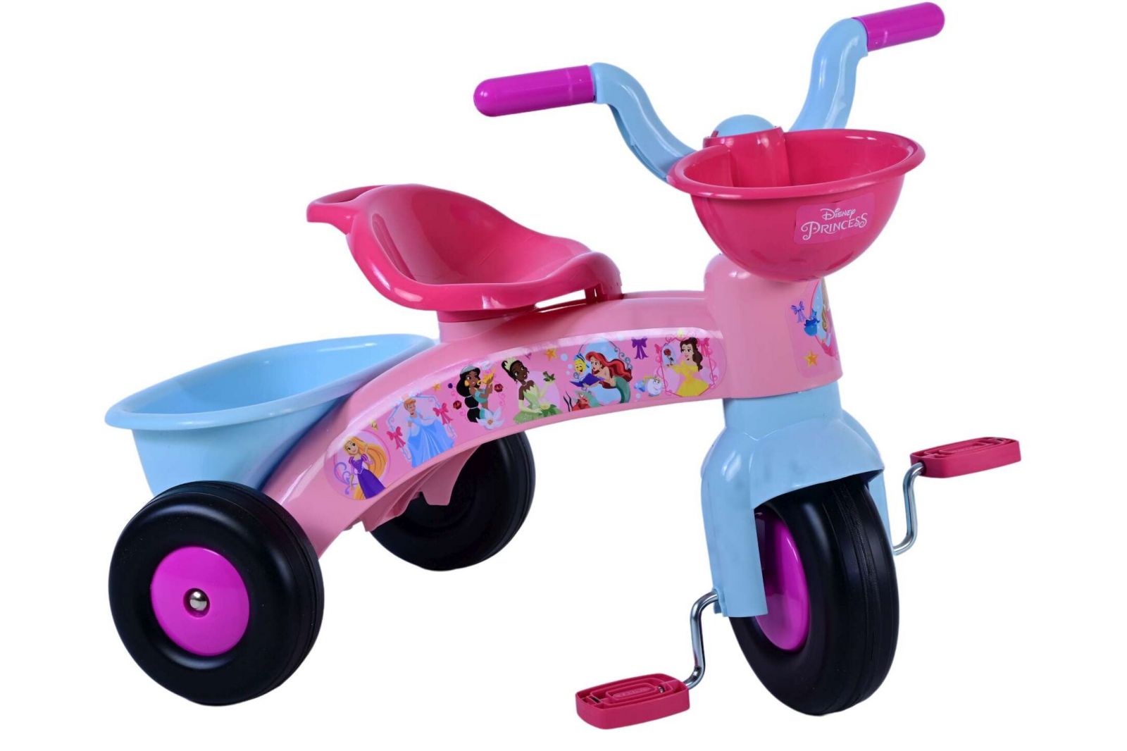 Tricicleta copii Disney Princess recomandata pentru 13 Ani cos transport pe ghidon greutate maxima admisa 25 kg(5)