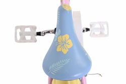 Bicicleta EL Disney Stitch 12 inch frana de mana scaun si ghidon reglabil cosulet pe ghidon spite metalice roti gonflabile stopuri reflectorizante(3)
