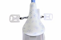 Bicicleta EL Disney Frozen 12 inch frana de mana pe roata fata roti cauciuc EVA scaun si ghidon reglabil cosulet ghidon scaun papusi(3)