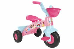 Tricicleta copii, Disney Princess, recomandata pentru 1-3 Ani, cos transport pe ghidon, greutate maxima admisa 25 kg