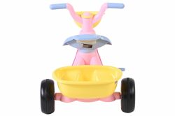 Tricicleta copii Disney Stitch culaore roz recomandata pentru 13 Ani cos transport pe ghidon greutate maxima admisa 25 kg(4)