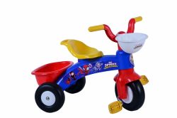 Tricicleta copii, Spidey, recomandata pentru 1-3 Ani, cos transport pe ghidon, greutate maxima admisa 25 kg