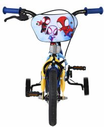 Bicicleta EL Spidey si prietenii 12 inch  frana in butuc pentru roata spate scaun si ghidon reglabil spite metalice roti gonflabile(6)