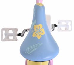Bicicleta EL Disney Stitch Girls 14 inch frana de mana pe ambele roti scaun si ghidon reglabil spite metalice roti gonflabile stopuri reflectorizante(3)