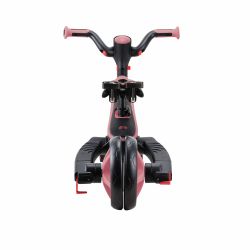 Tricicleta Globber EXPLORER PLIABLA 4 in 1 functie free wheel scaun ajustabil roti EVA centura siguranta in 5 puncte culoare roz pal(3)