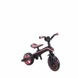 Tricicleta Globber EXPLORER PLIABLA 4 in 1 functie free wheel scaun ajustabil roti EVA centura siguranta in 5 puncte culoare roz pal(11)