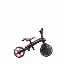 Tricicleta Globber EXPLORER PLIABLA 4 in 1 functie free wheel scaun ajustabil roti EVA centura siguranta in 5 puncte culoare roz pal(15)