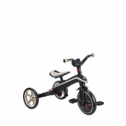 Tricicleta Globber EXPLORER PLIABLA 4 in 1 functie free wheel scaun ajustabil roti EVA centura siguranta in 5 puncte culoare crem(11)