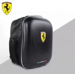 Ghiozdan Ferrari design 3D, culoare neagra