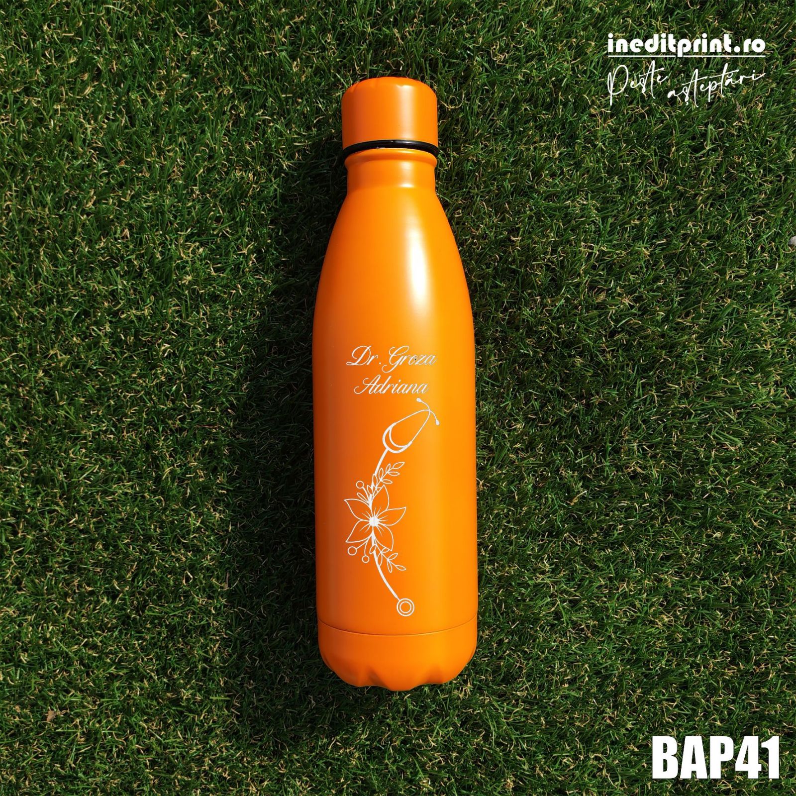 Bidoane si termosuri - Bidon personalizat Medic BAP41