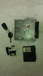 Kit Pornire Calculator Motor/ ECU Imobilizator/ Cititor Cheie Modul Confort Cheie cu Cip Nissan Primera P12 2.2D 2001-2008