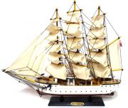 Modelul navei de navigație Dar Pomorza înălțime 50cm | DARPOM50