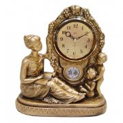 Ceas decorativ din rasina Adler 80004