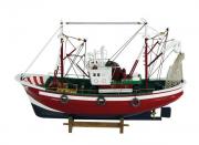 Barca de pescuit din lemn 46x31cm 5105