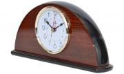 Ceas de birou din lemn Adler 3013W 24x11 cm