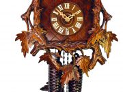 August Schwer Cuckoo Clock 8Day Movement Black Forest Luxury 2.5044.01.P(3)