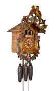 August Schwer Cuckoo Clock 8Day Movement Black Forest Birds in the Garden 5.8504.01.P(1)