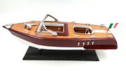 Model de barca din lemn, 35 cm
