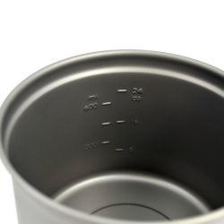 Vas 900ml D115mm Pot Toaks Titanium