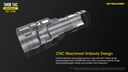 Lanterna Nitecore LED TM9KTAC  Profesionala Reincarcabila USBC 9800 lumeni 280 m 2