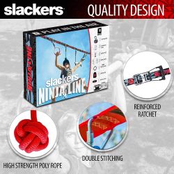 Kit Slackline Slackers Ninja 11mx5cm