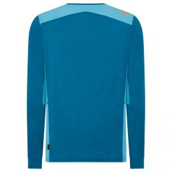 P51623624 Space Blue Topaz Bluza de corp La Sportiva Beyon Long Sleeve (2)