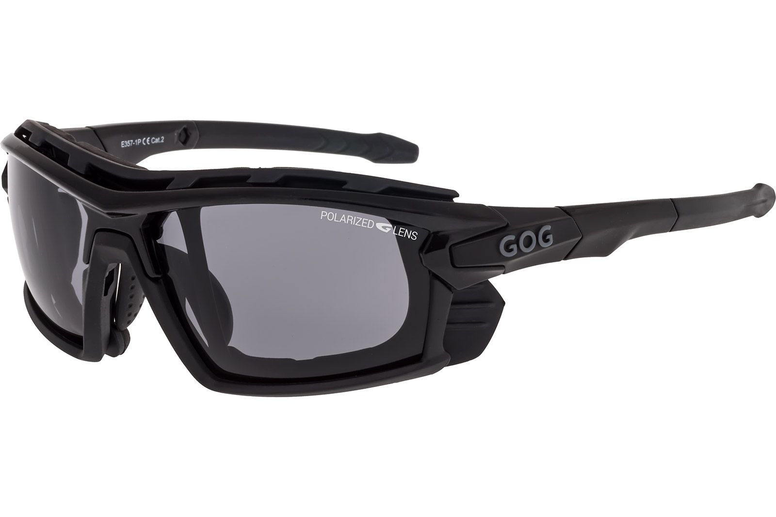 Ochelari de soare Goggle Glaze, cu lentile polarizate black