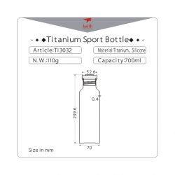 Bidon Keith Titanium Sport 700 ml  (7)