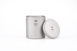 Cana Keith Titanium DoubkeWall Mug cu capac 300 ml (2)