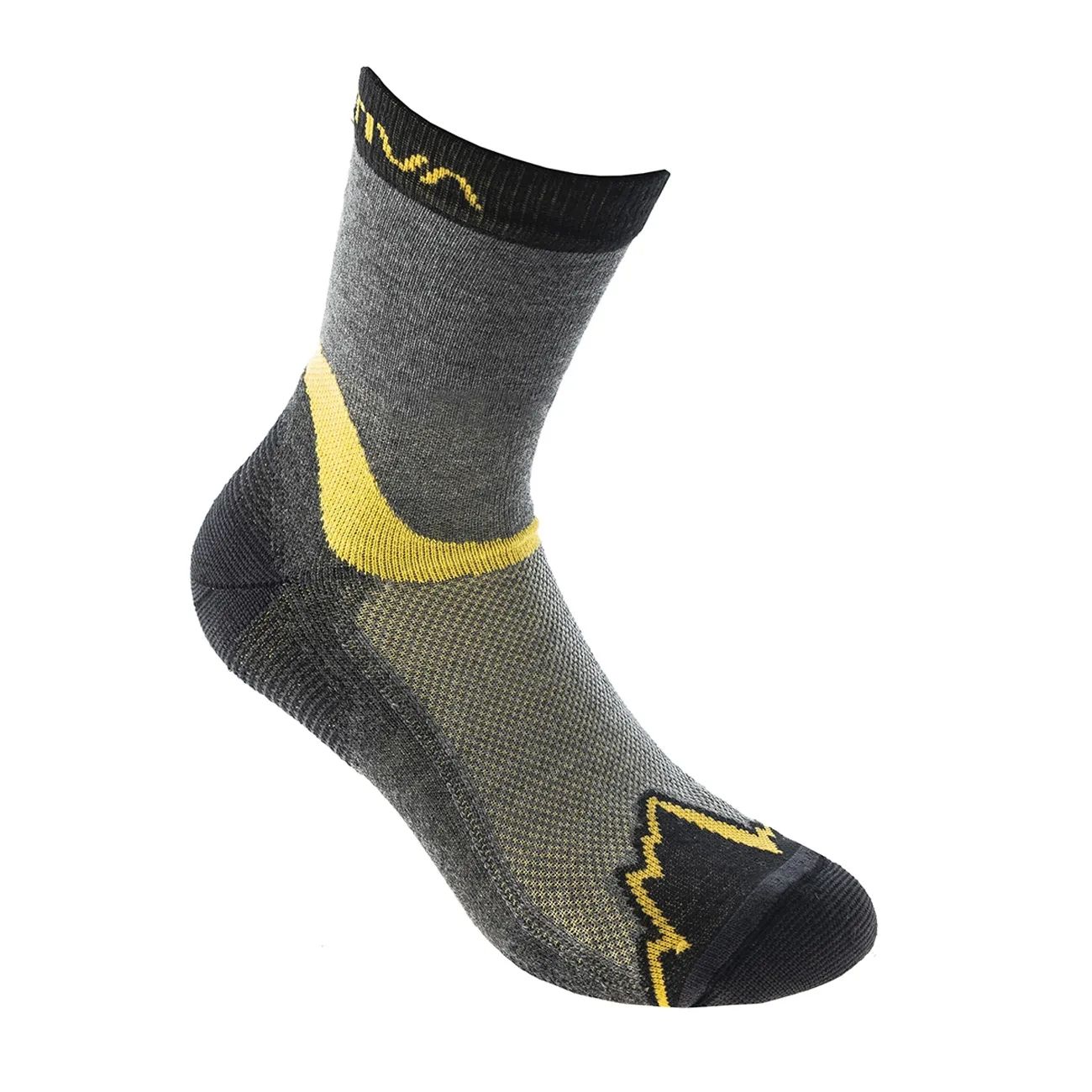La Sportiva XCursion Socks Black Yellow 69D999100