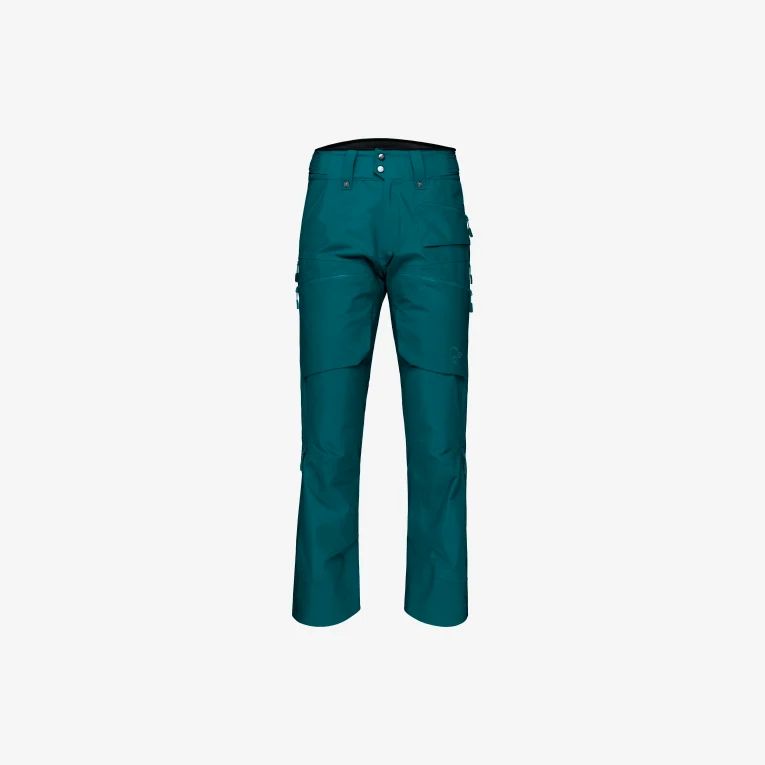 Pantaloni Impermeabili Norrona Lofoten Gore-Tex cu izolatie termica Everglade