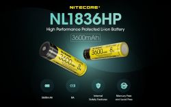 Nitecore 18650 LiIon 3600 mAh NL1836HP (4)