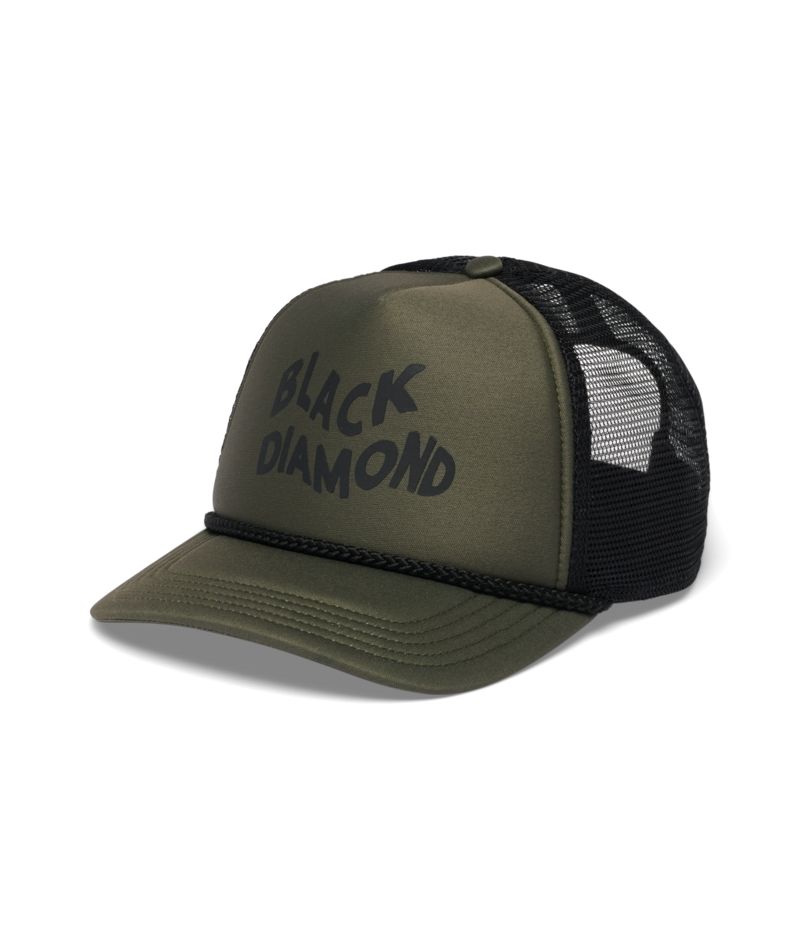7230499687Flat Bill Trucker HatTundraBlk Wavy Black Diamond01