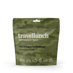 Mâncare liofilizată Travellunch paste Bolognese cu carne de vită 125g