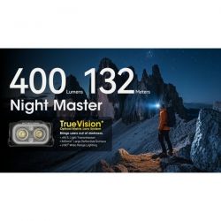 nitecorenu25mctlanternafrontalareincarcabilausbc400lumeni132metriwww.easylight.ro13