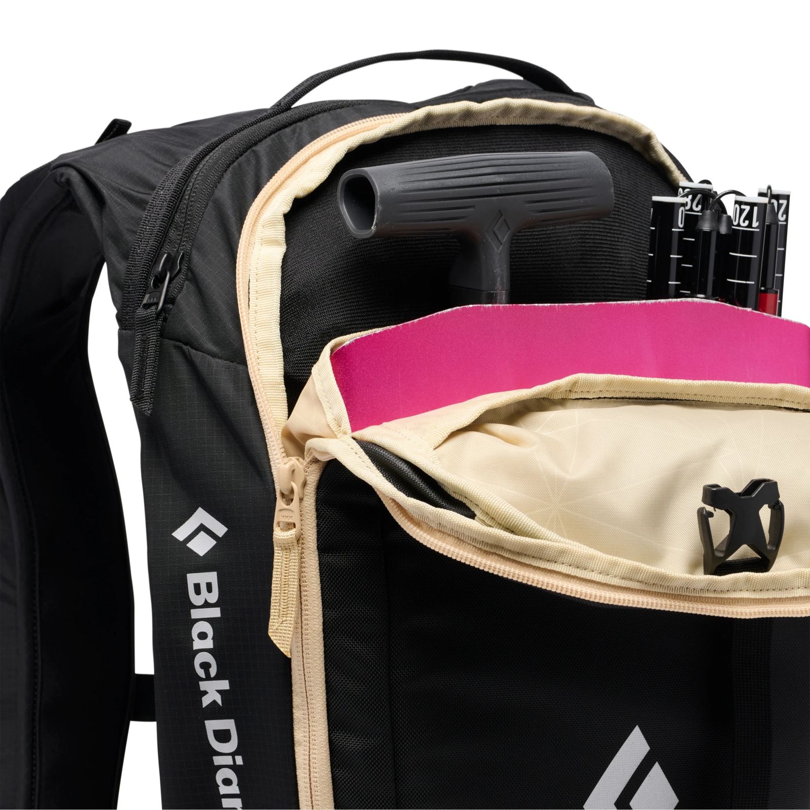 ざくろNMDK N-2 JKT Nootka - echipament pentru munte si alpinism. Rucsac ski Black