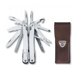Patent Multifunctional SwissTool Victorinox 3.0323.L cu husa de piele