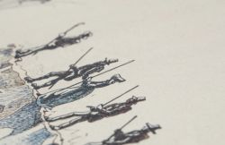 Poster Grivel Lithographic print: How To Ski and How Not To 50x70 cm