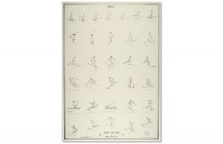 Poster Grivel Lithographic print: How To Ski and How Not To 50x70 cm