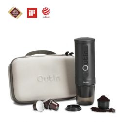 Aparat Espressor cafea Gift Set Outin Nano + Case 