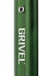 PIGHO.CY ice axes GHOST Alpine Green logo close up